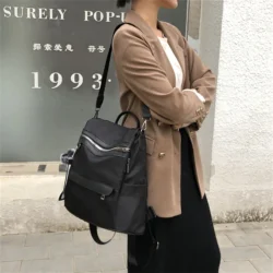 3 In 1 High Quality Anti-theft Backpack Women Waterproof Oxford Shoulder Bags School Bags for Teenager Girls Rucksack Travel Bag - Image 3