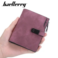 Baellerry Women Wallets Short Magnetic Buckle Top Quality Card Holder Female Purse Zipper Wallet For Women - Image 4
