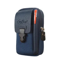 Casual Male Zipper Men Waist Bags Small Solid Color Card Holder 4 Inch Phone Packs Belt Fanny Purse 2023 New - Image 6