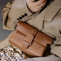 New Design Women New Trendy Messenger Chest Bag Small Genuine Leather Waist Bag Retro - Image 5