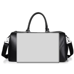 Retro New Short Trip Bag Large Capacity Sports Motorcycle Training Pu Waterproof Leisure Fitness Bag - Image 5