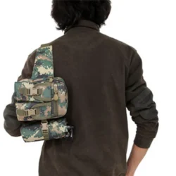 Waterproof Nylon Fanny Pack Men Tactical Military Army Waist Bag Hiking Outdoor Camping Shoulder Bum Belt Bum Sport Chest Bags - Image 3