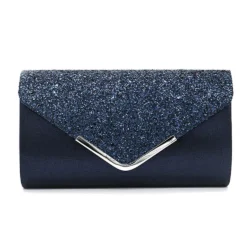 Women Evening Clutch Bag Shiny Sequins Clutch Purse Chain Shoulder Bags for Wedding Bridal Party Handbag Purse High Quality