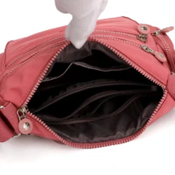Women Shoulder Bag Handbag Nylon Waterproof CrossBody Bag Ladies Messenger Bag - Image 5