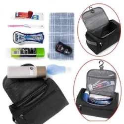 Zipper Polyester Men Business Portable Storage Bag Toiletries Organizer Women Travel Cosmetic Bag Hanging Waterproof Wash Pouch - Image 6