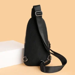 100% Genuine Leather Men Chest Bag Male Shoulder Bag Messenger Bag Casual Crossbody Bag Fashion Men's Purity Handbag - Image 4