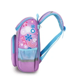 Cute Cartoon Deer Girls School Bags Princess Purple Nylon Children Backpacks For Primary School Students Schoolbag Kids Satchels - Image 2